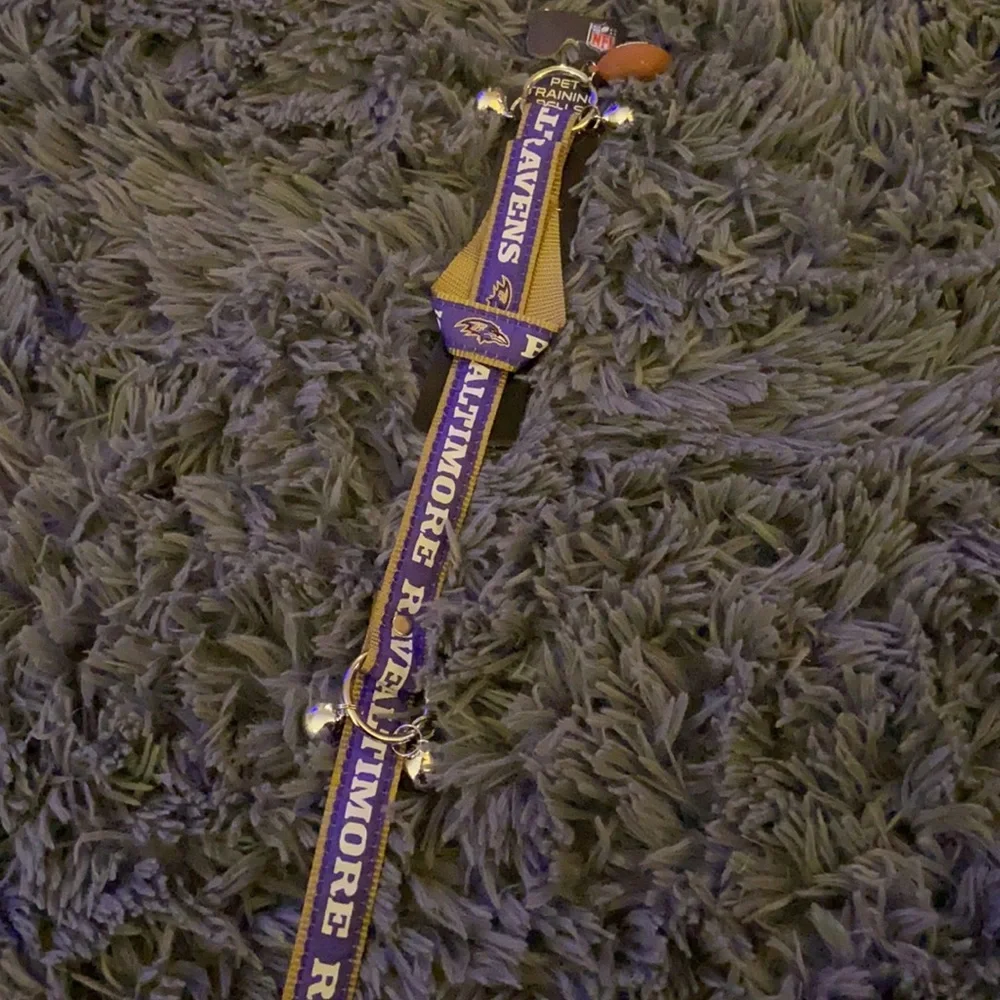New Baltimore Ravens Pet Training Bells